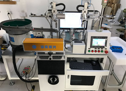 帶振篩自動化打標機